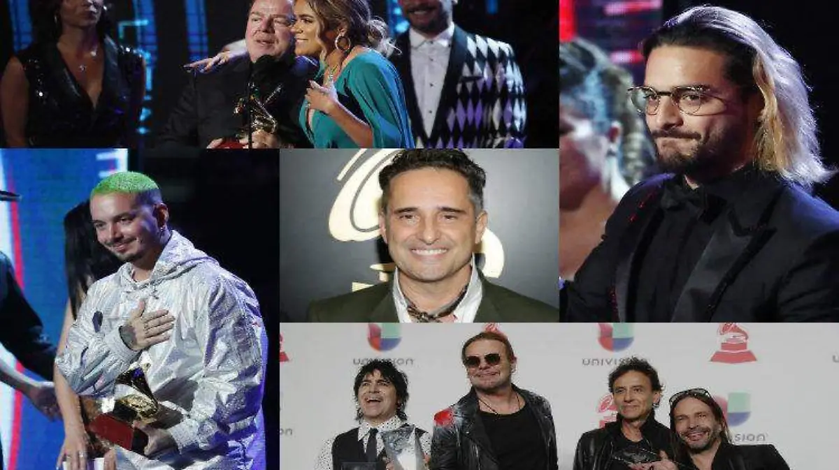 collage LATIN GRAMMY REUTERS - AFP